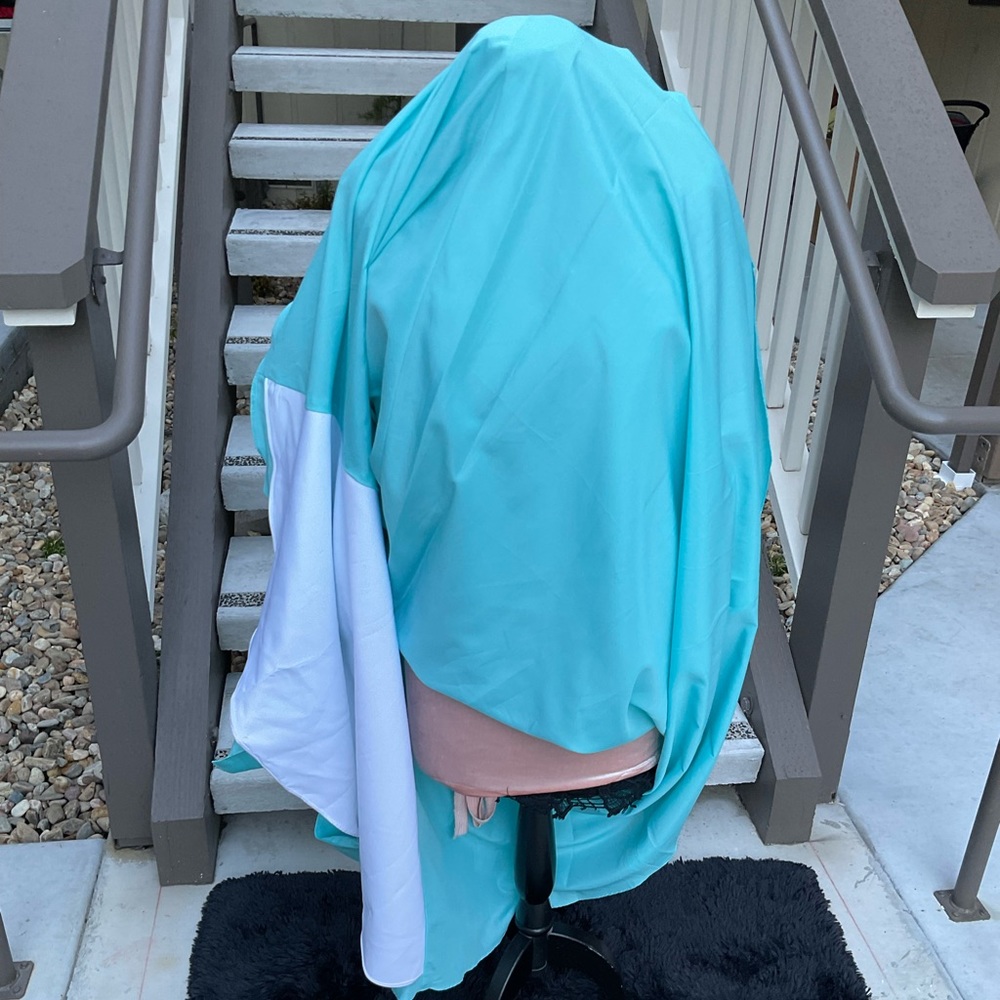 Alfred Angelo teal green strapless NWT prom dress 14 - Picture 11 of 15